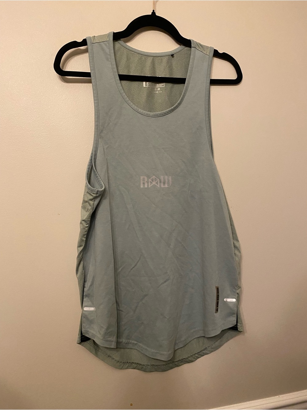 RAW Women's Sage Green Performance Tank